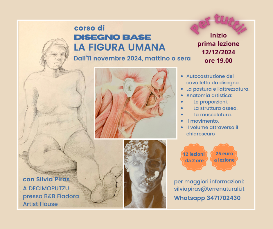 Corso di disegno accademico: la figura umana